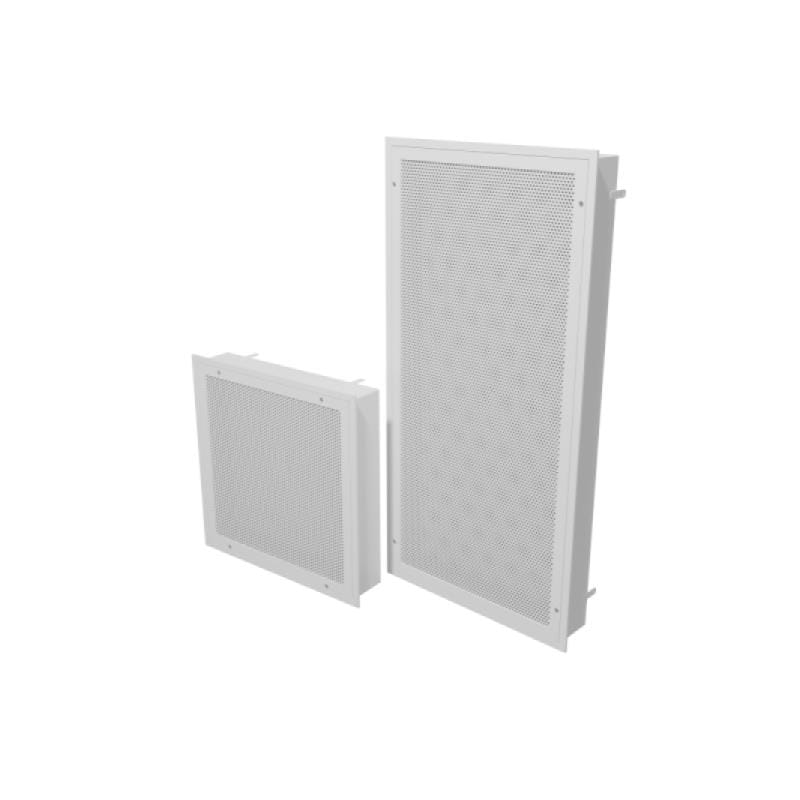 Perforated supply and return air grille panels