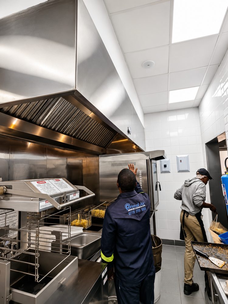 Primal Air: Commercial kitchen canopy